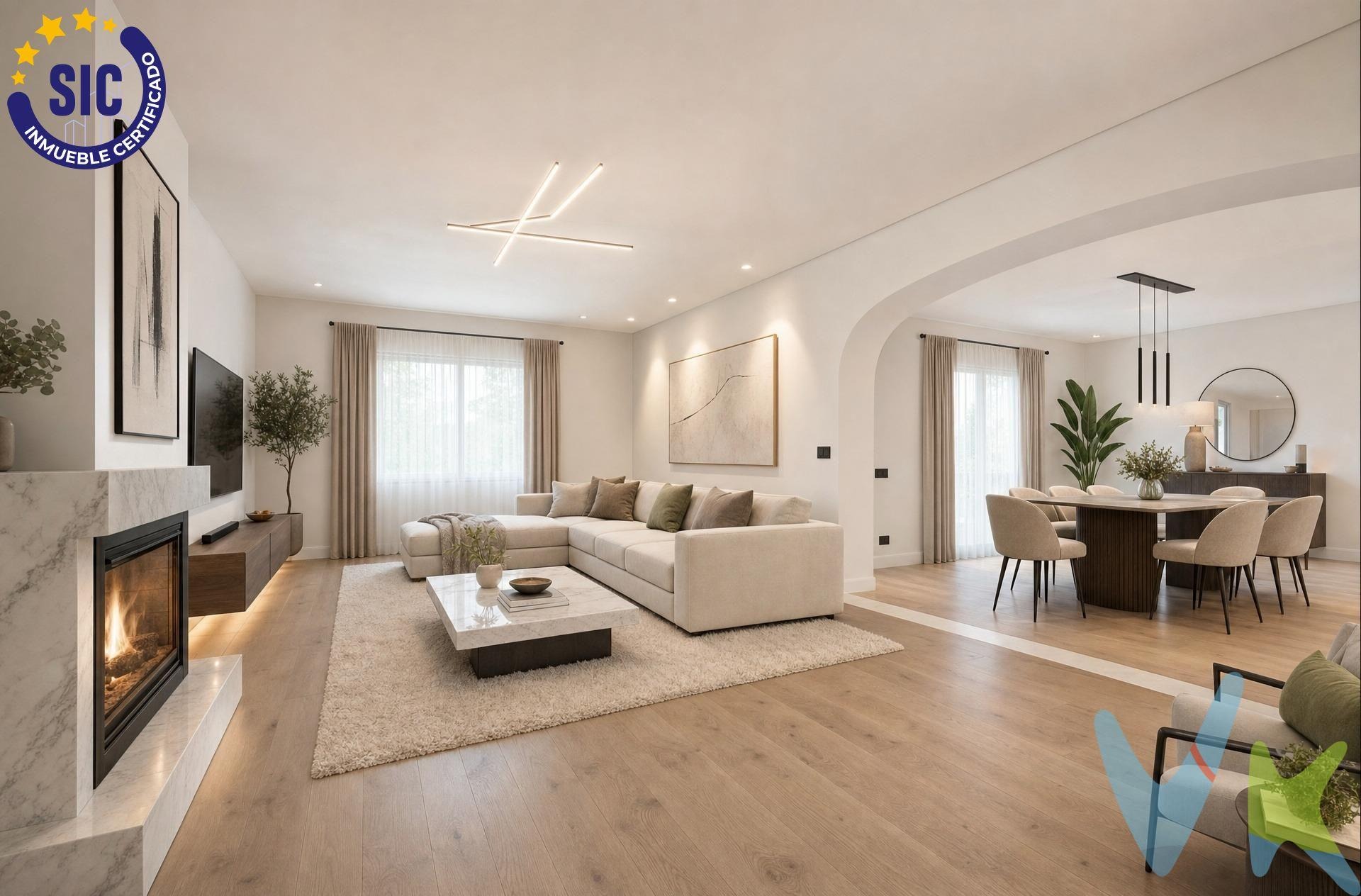 Chalet en venta con piscina y jardín en Serra, Valencia.