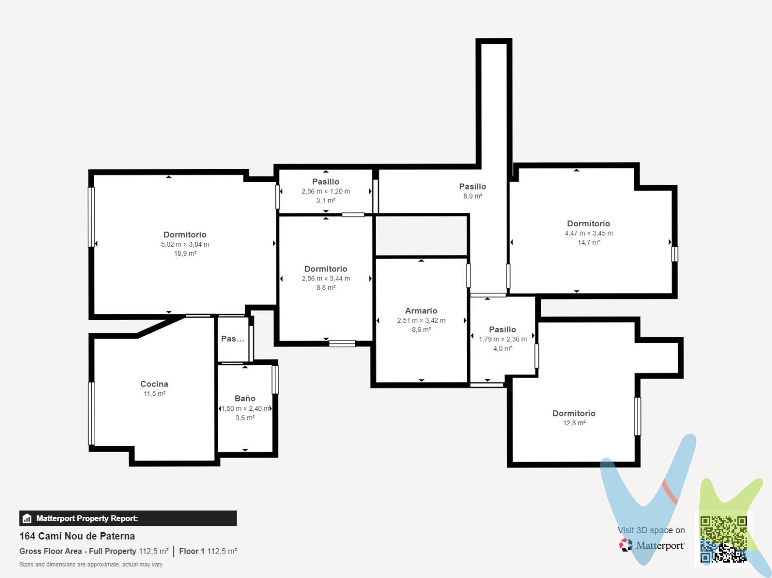 Wohnung zum Verkauf mit 4 Schlafzimmern in Benimámet, Valencia